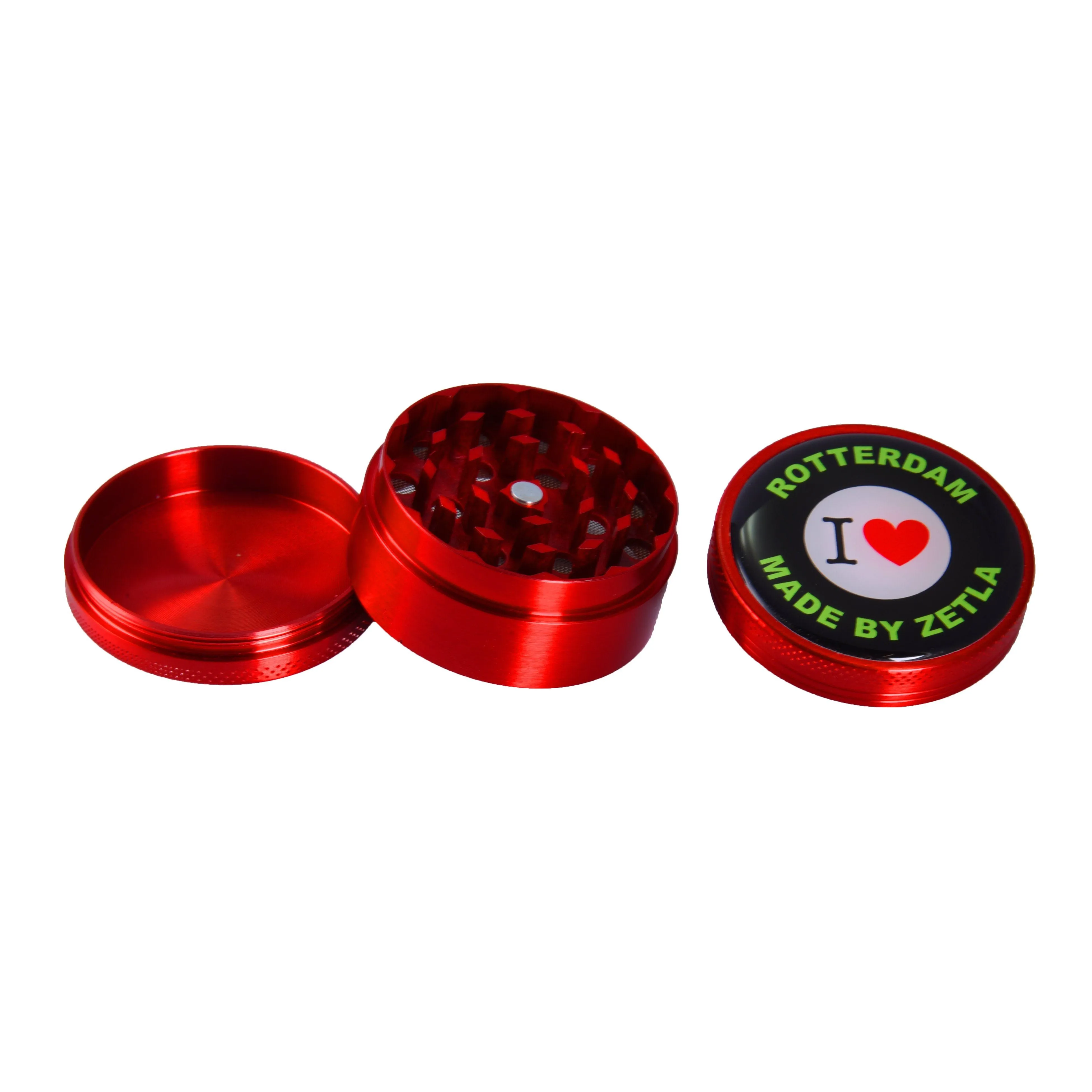 Amoladoras de aluminio de 3 piezas Rotterdam (DK5027F-3)