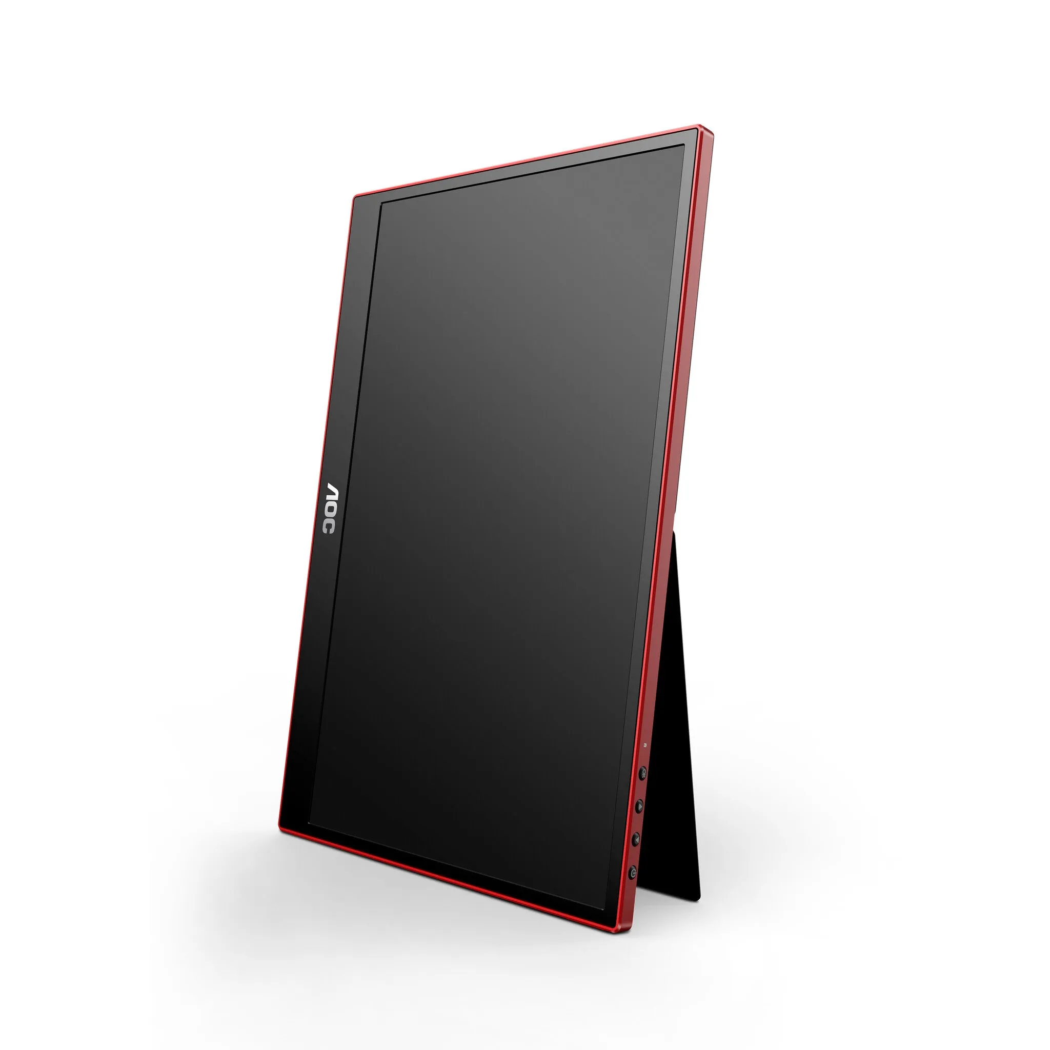 AOC Gaming 16G3 15.6" Full HD Portable Gaming Monitor - 144Hz, 4ms, IPS, AMD FreeSync, Speakers, Black and Red