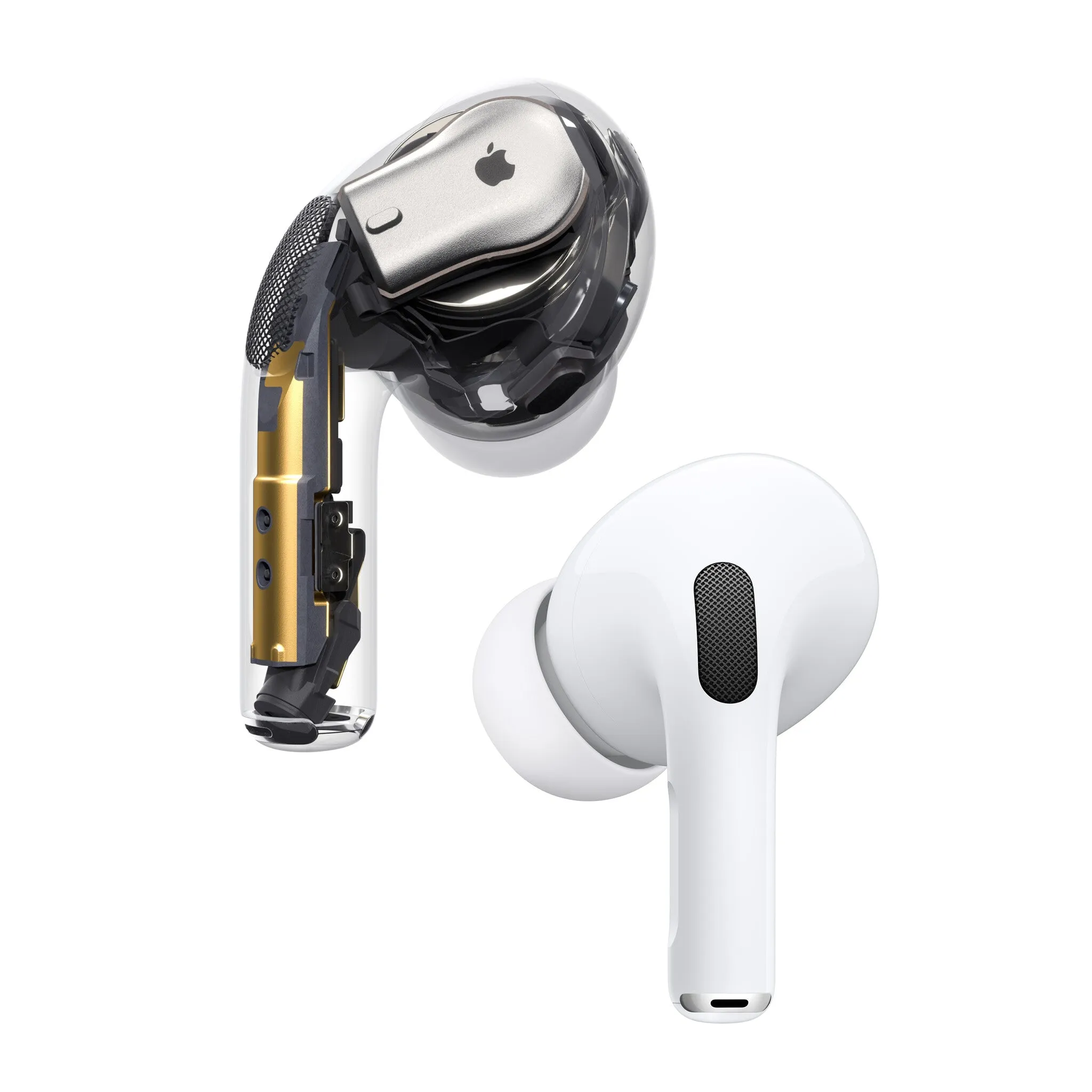Apple AirPods Pro with MagSafe Charging Case AirPods Headset Wireless In-ear Calls/Music Bluetooth White