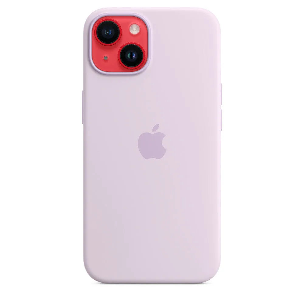 Apple iPhone 14 Silicone Case with MagSafe - Lilac