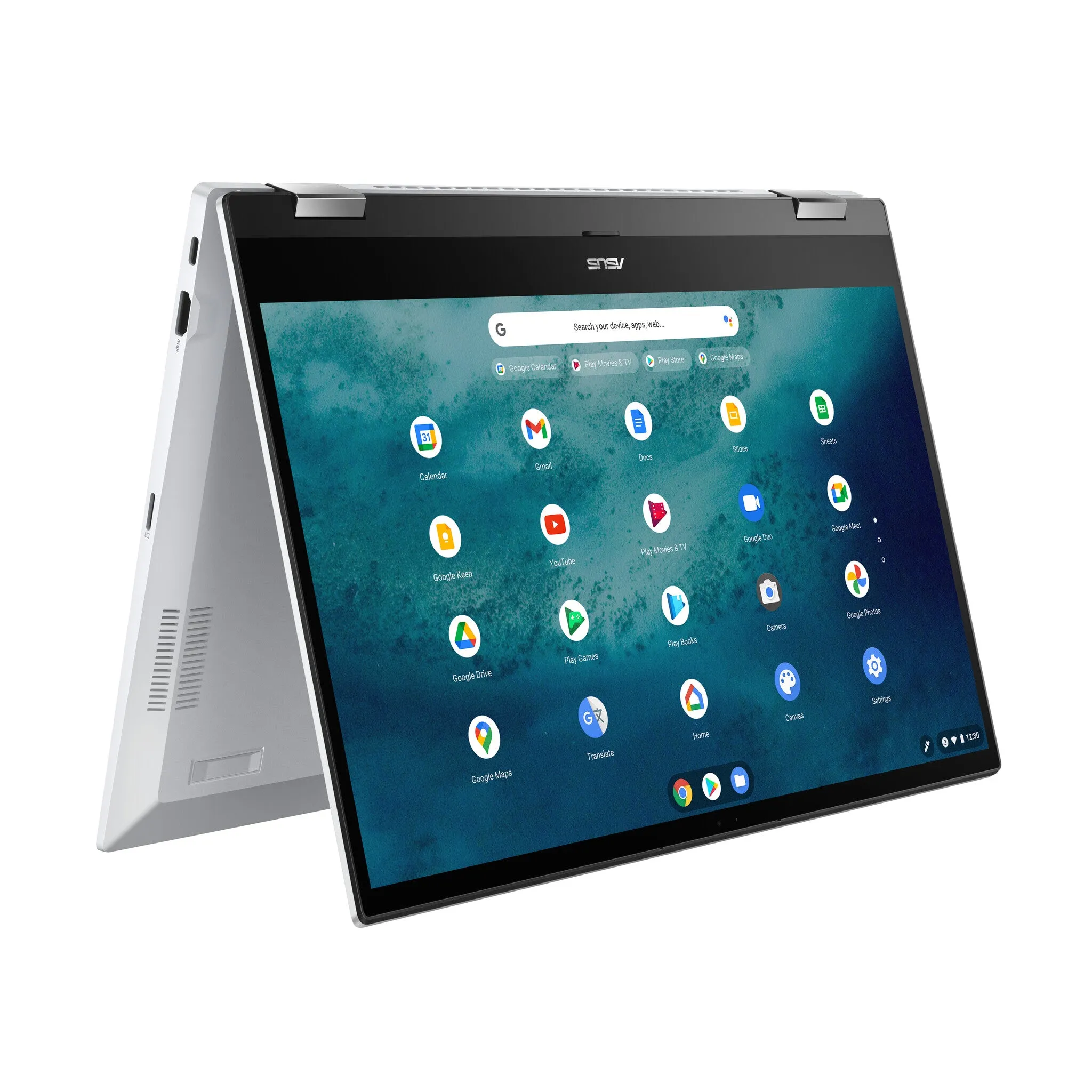 ASUS Chromebook Flip CX5 CB5500FEA-E60071 15.6" Chromebook - Intel Core i3-1115G4, 8GB RAM, 128GB SSD, Touchscreen, ChromeOS, White