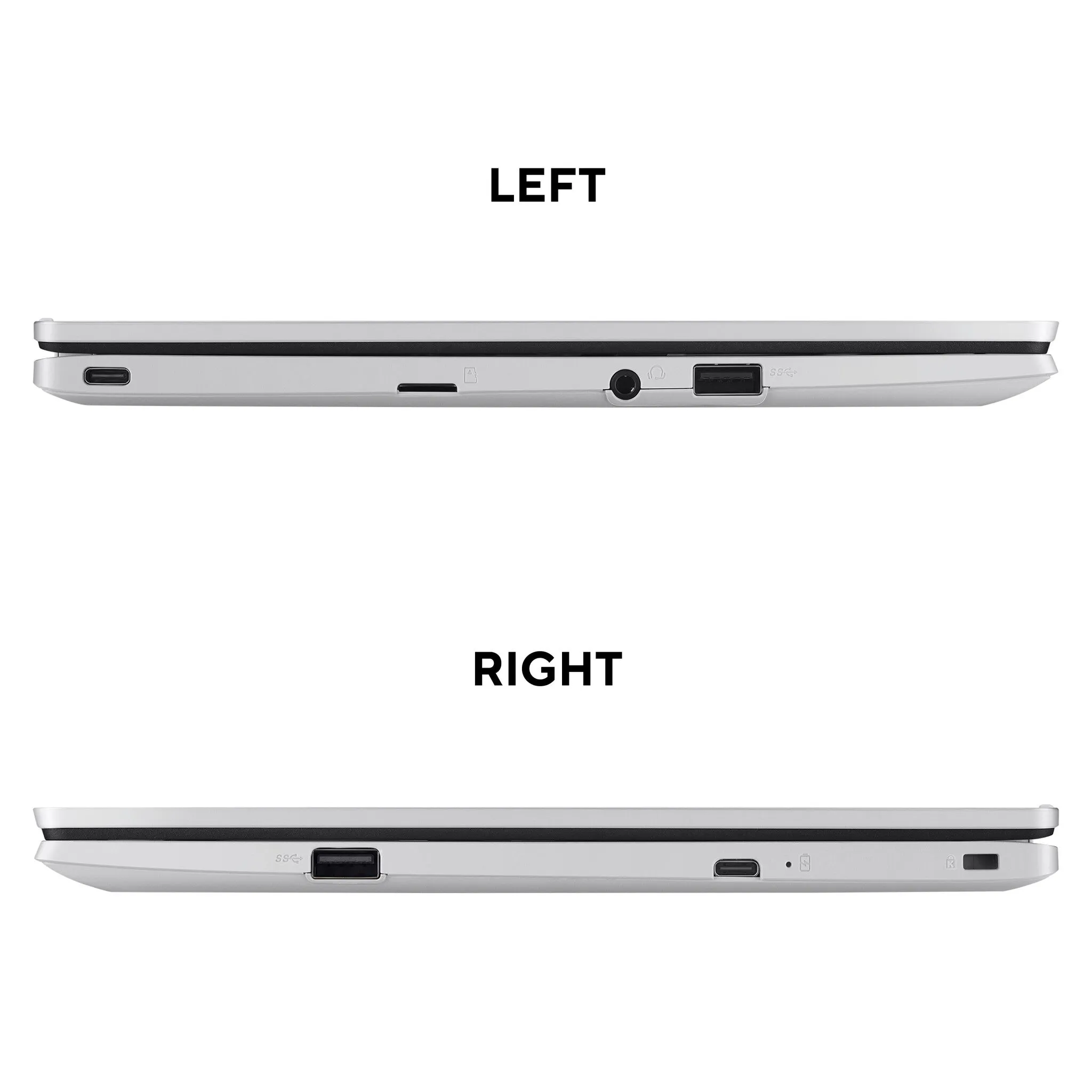 ASUS CX1 CX1101CMA-GJ0009 11.6" Chromebook - Intel Celeron N4020, 4GB RAM, 64GB eMMC, ChromeOS, Silver