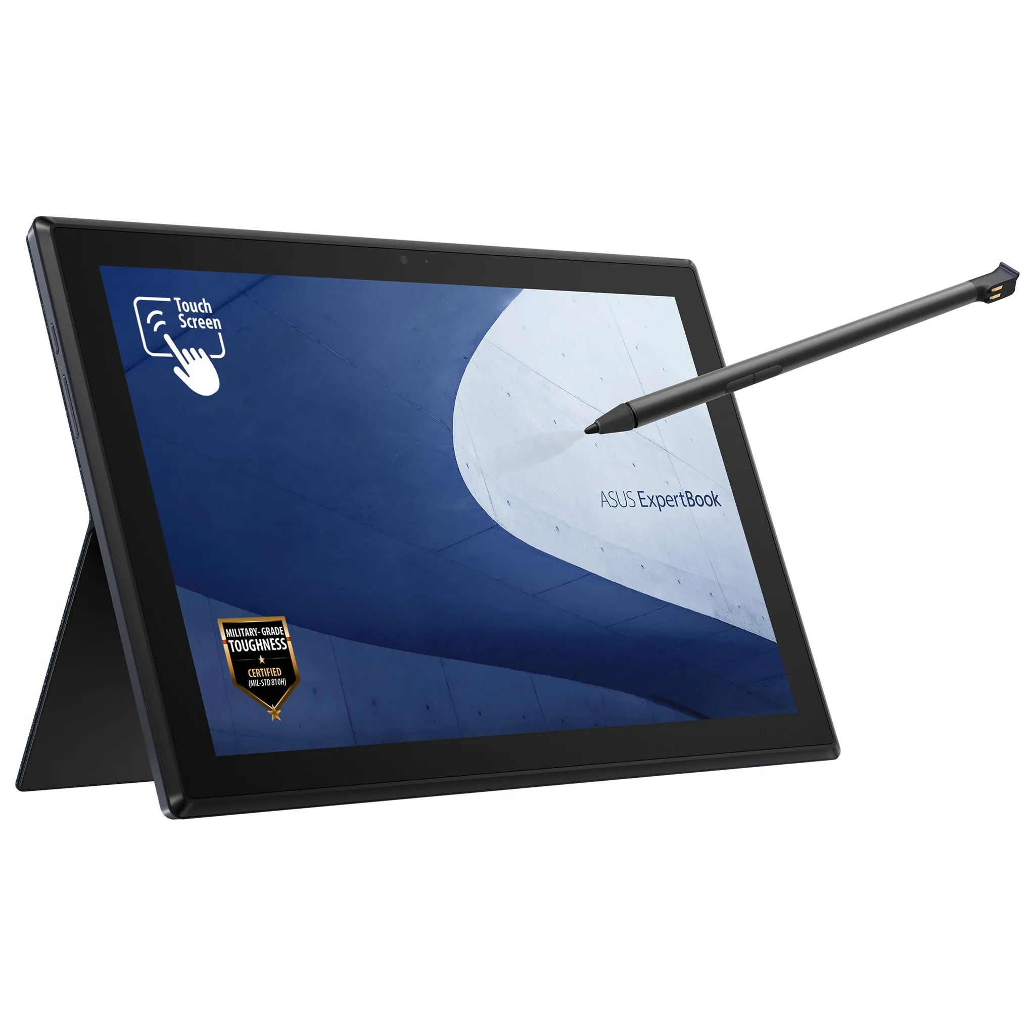 ASUS ExpertBook B3 Detachable B3000DQ1A 10.5" 2-in-1 Laptop - Qualcomm Snapdragon 7c Gen 2, 8GB RAM, 128GB eMMC, Touchscreen, Windows 11 Pro, Black