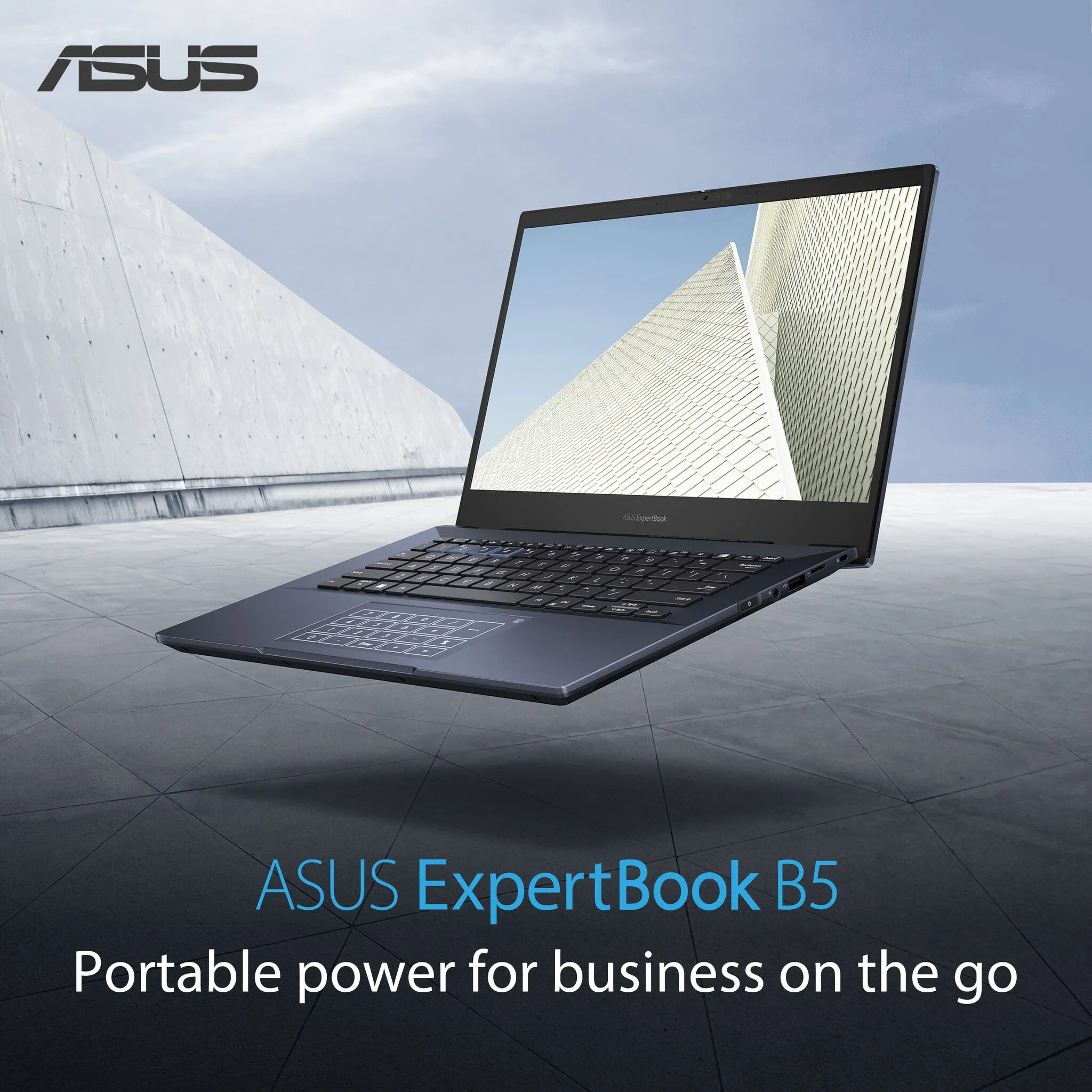 ASUS ExpertBook B5402FEA 14" 2-in-1 Laptop - Intel Core i7-1195G7, 16GB RAM, 512GB SSD, Touchscreen, Windows 11 Pro, Black
