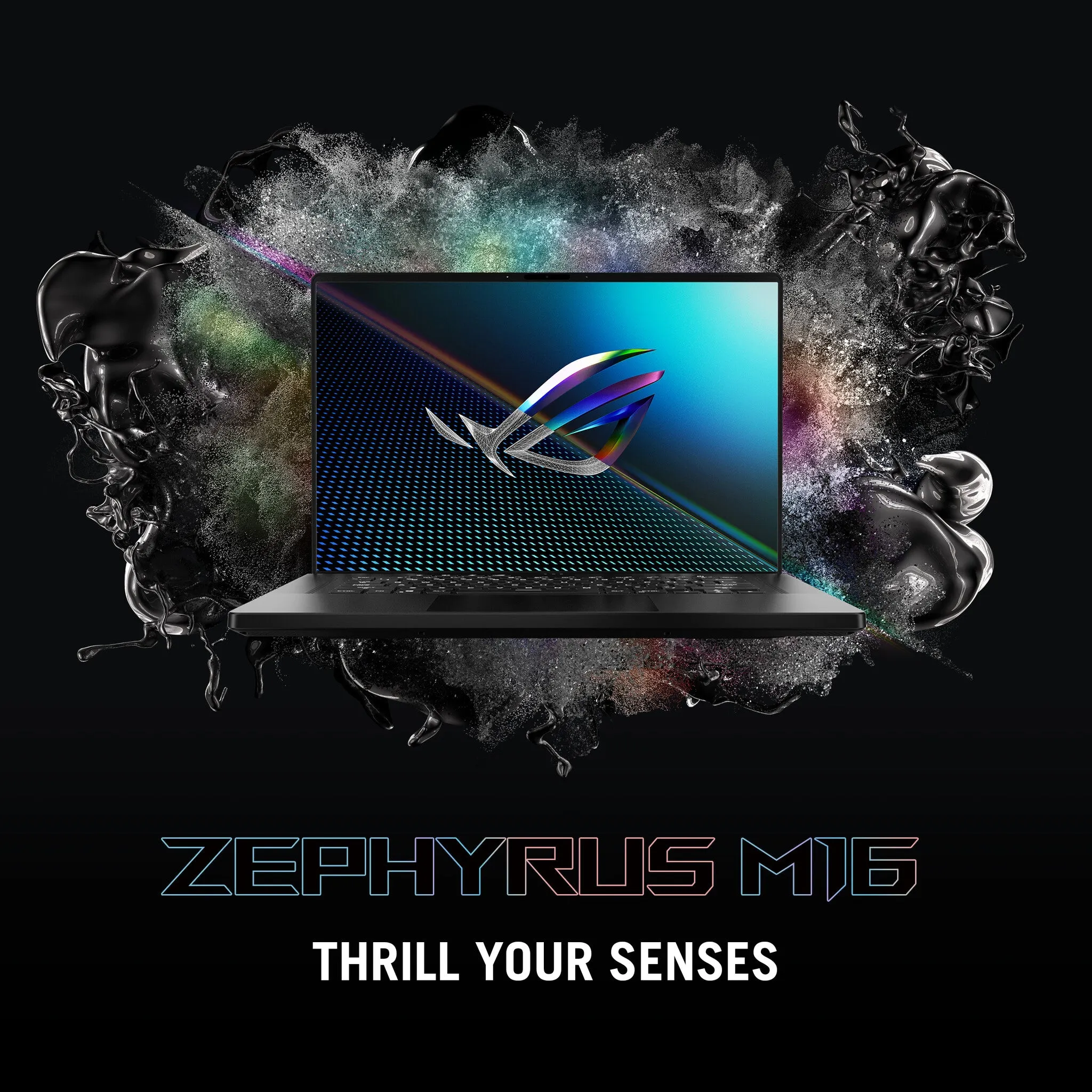 ASUS ROG Zephyrus M16 GU603ZM-K8006W 16" Laptop - Intel Core i7-12700H, 16GB RAM, 1TB SSD, WQXGA, NVIDIA GeForce RTX 3060, Windows 11 Home, Black