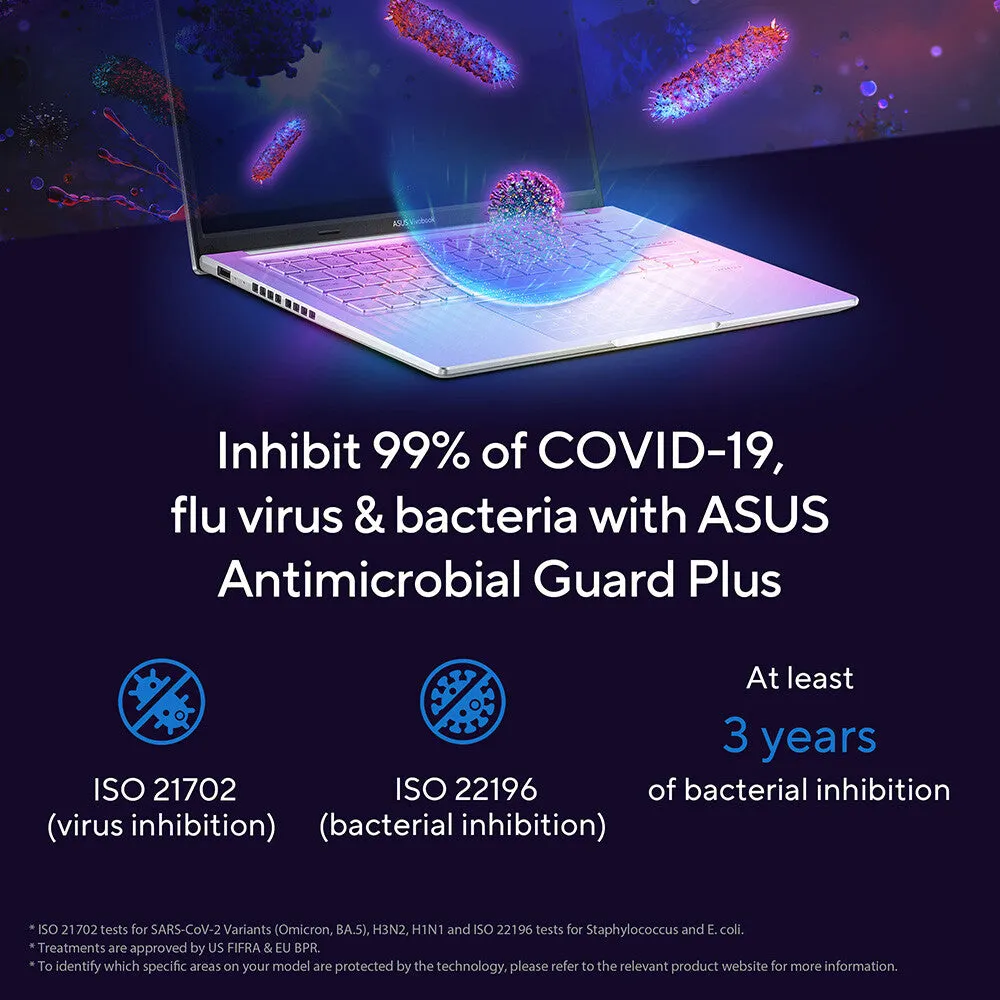 ASUS Vivobook 16 X1605ZA-MB185W 16" Laptop - Intel Core i7-1255U, WUXGA, 16GB RAM, 512GB SSD, Windows 11 Home, Silver