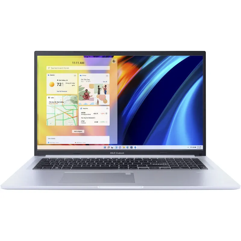 ASUS Vivobook 17 X1702ZA-AU043W 17.3" Laptop - Intel Core i5-1240P, 8GB RAM, 512GB SSD, Full HD, Windows 11 Home, Silver