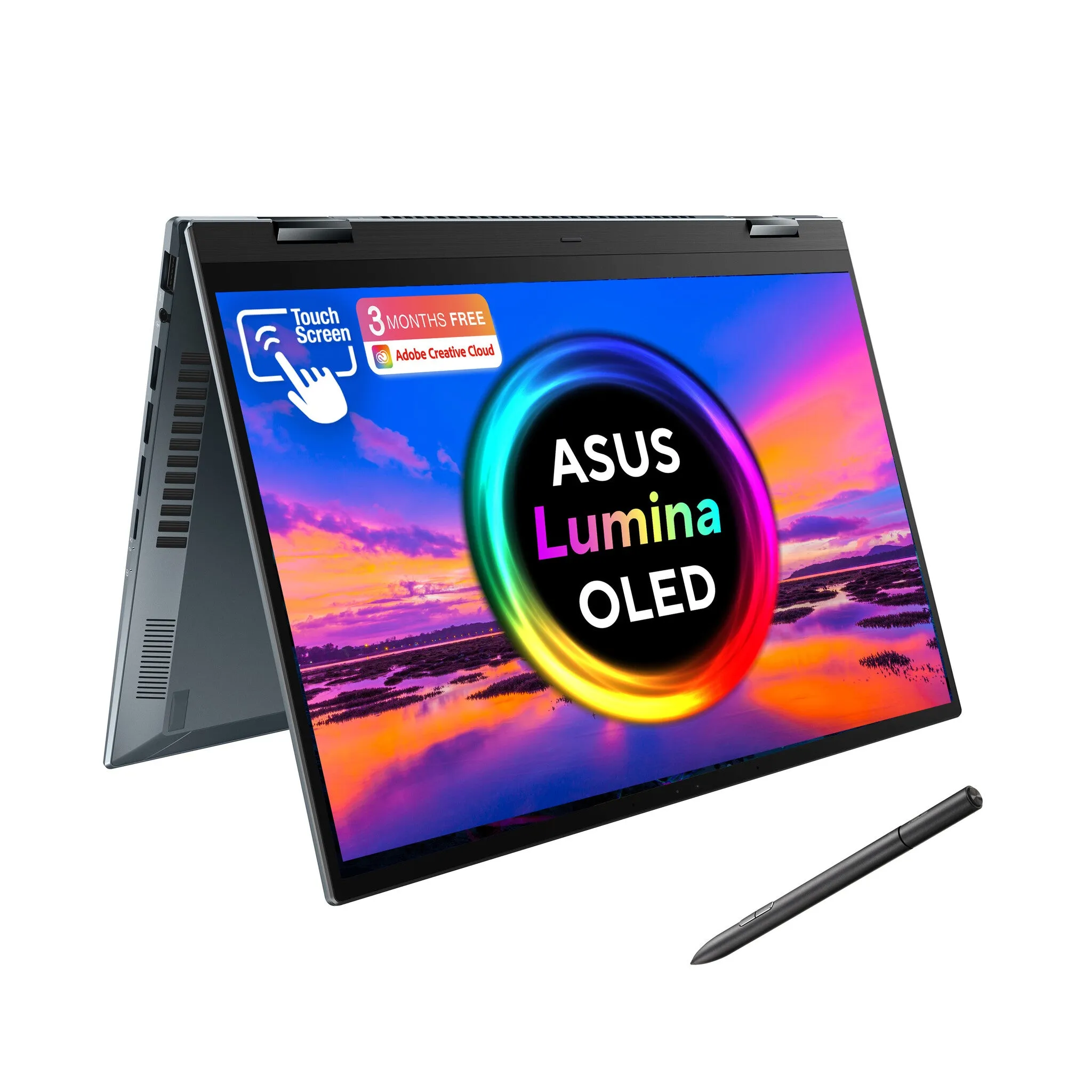 ASUS Zenbook 14 Flip UP5401ZA-KN056W 14" 2-in-1 Laptop - Intel Core i5-12500H, 16GB RAM, 512GB SSD, Touchscreen, Windows 11 Home, Grey