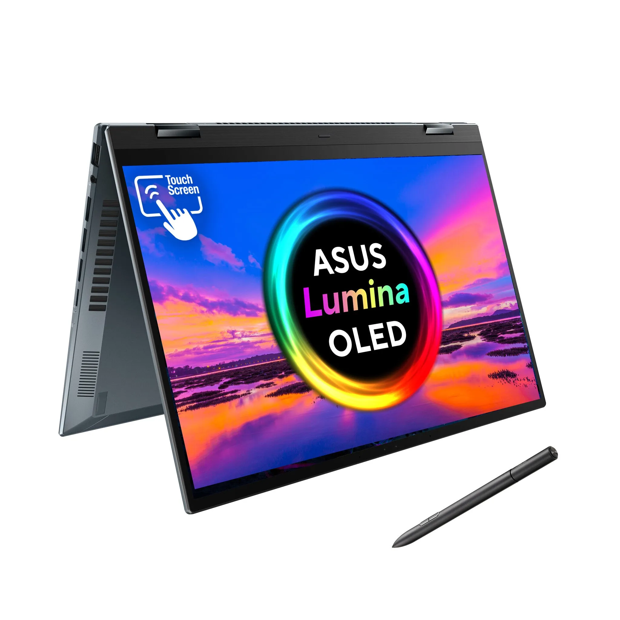 ASUS Zenbook 14 Flip UP5401ZA-KN056W 14" 2-in-1 Laptop - Intel Core i5-12500H, 16GB RAM, 512GB SSD, Touchscreen, Windows 11 Home, Grey