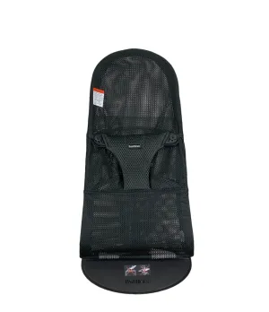 BabyBjorn Bouncer Bliss, Black Mesh, Black Frame