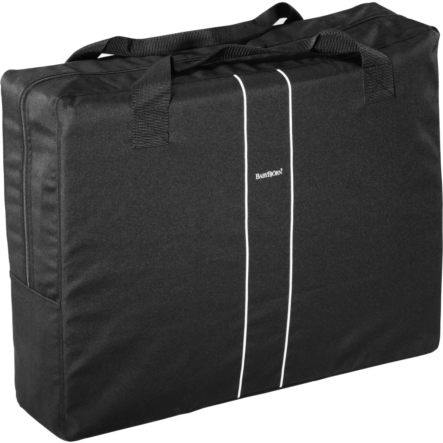 BabyBjörn Black Travel Cot Light With Fitted Sheet