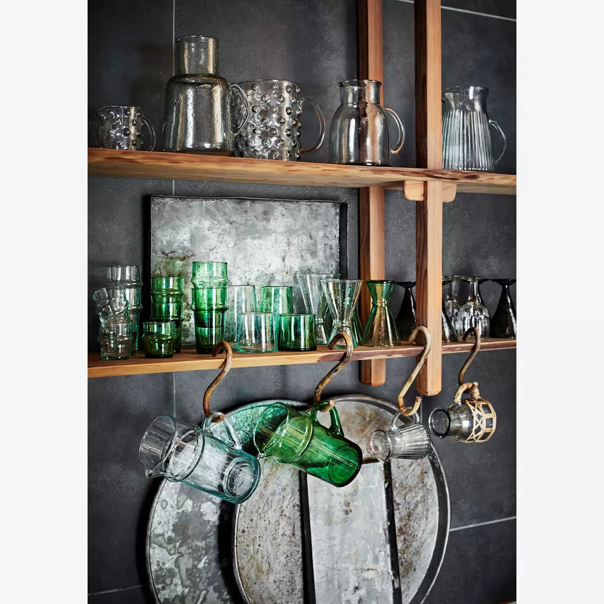 Beldi Glass Jug - Clear