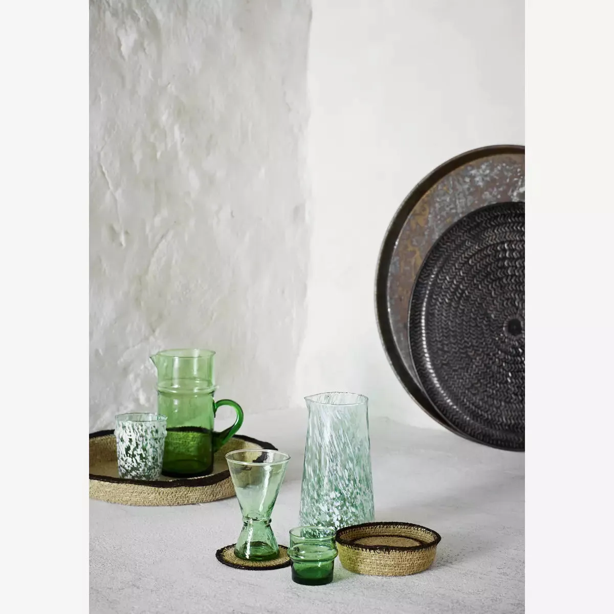Beldi Wine Glass - Green