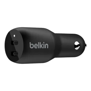 Belkin BOOSTCHARGE Smartphone Black Cigar lighter Fast charging Auto