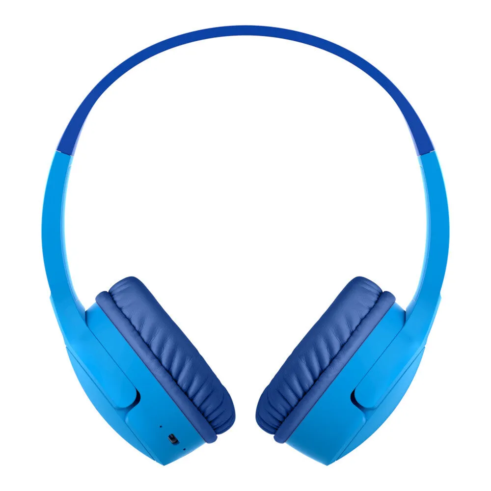 Belkin SoundForm Mini Headset Wired & Wireless Head-band Music Micro-USB Bluetooth Blue