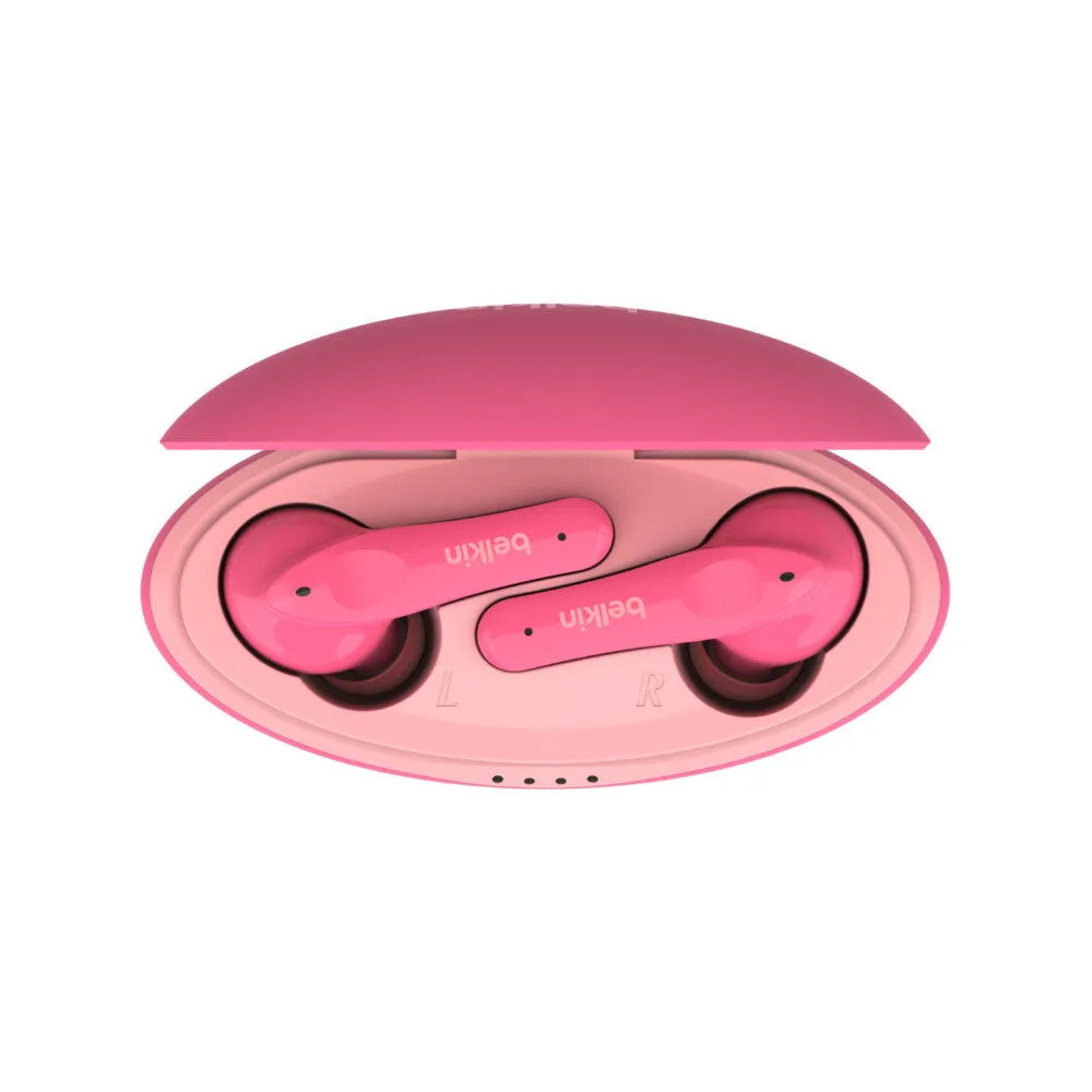 Belkin Soundform Nano Headphones Wireless In-ear Calls/Music Micro-USB Bluetooth Pink