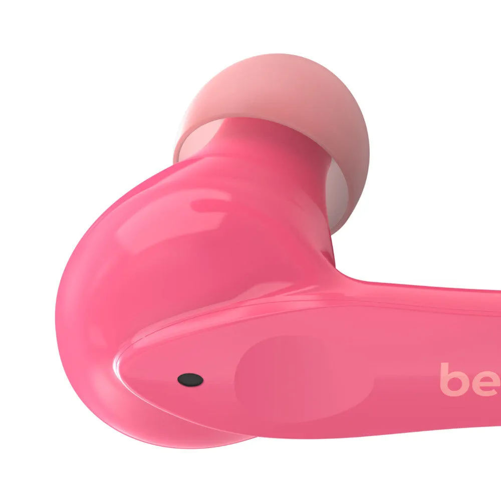 Belkin Soundform Nano Headphones Wireless In-ear Calls/Music Micro-USB Bluetooth Pink