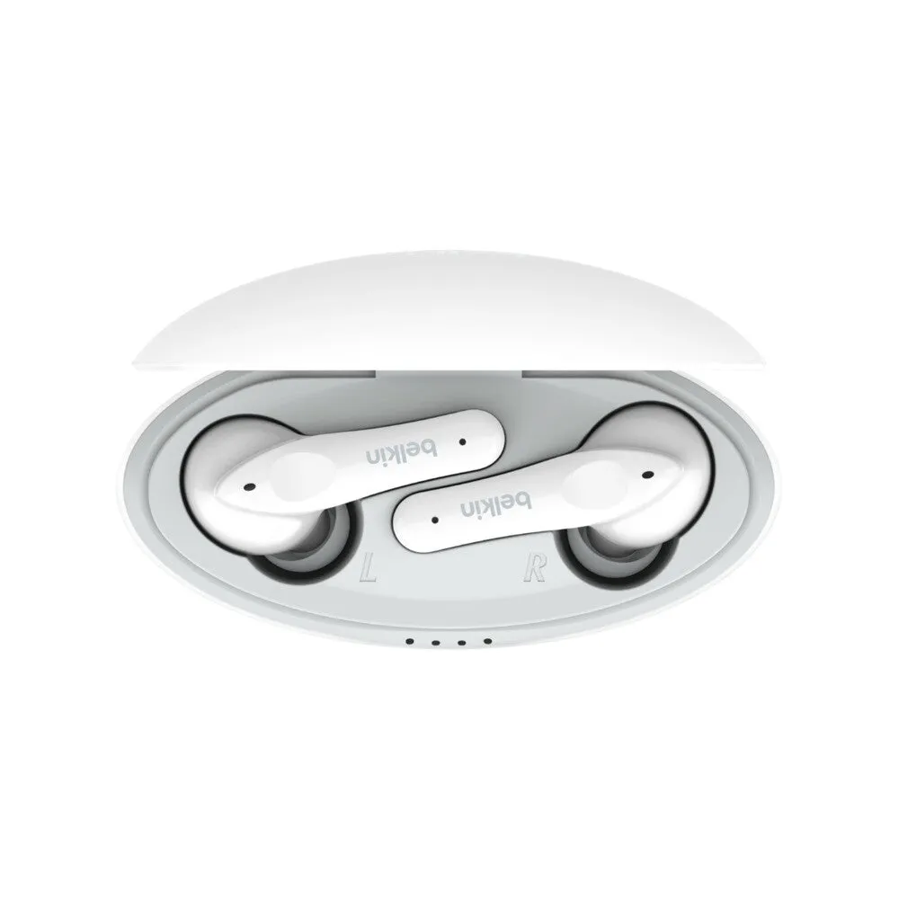 Belkin Soundform Nano Headphones Wireless In-ear Calls/Music Micro-USB Bluetooth White