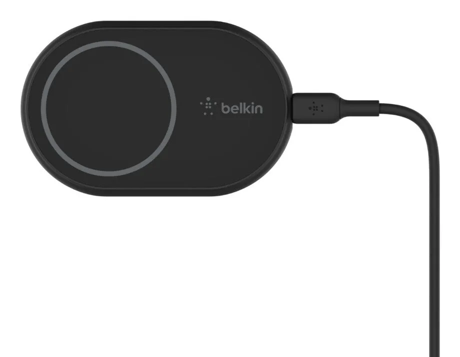 Belkin WIC004BTBK mobile device charger Smartphone Black USB Wireless charging Auto