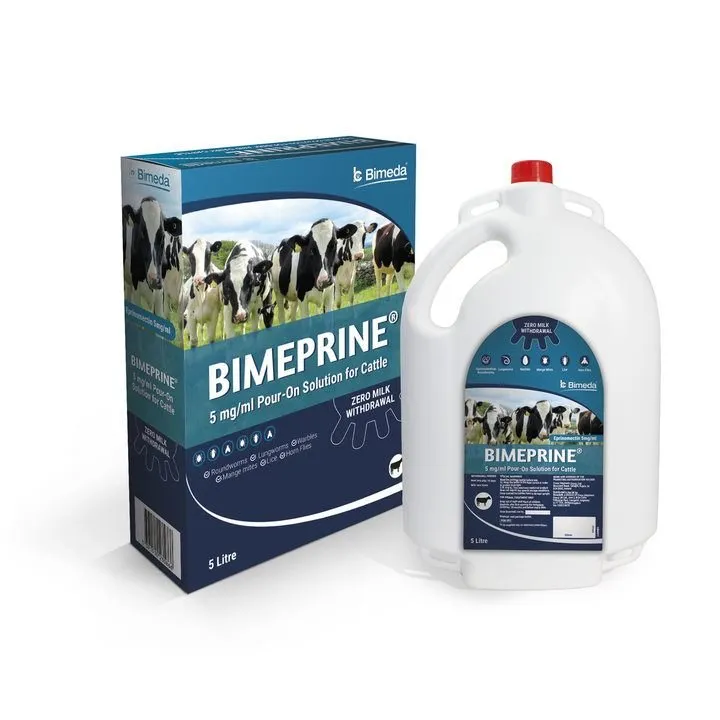 Bimeprine 5 mg/ml Pour-On Solution for Cattle