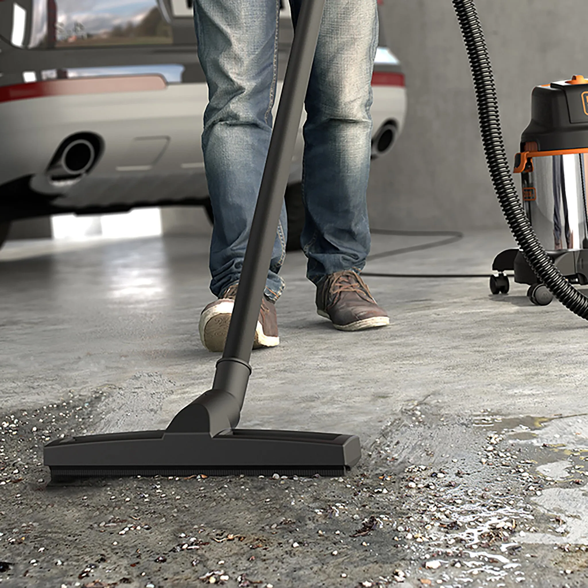Black & Decker BXVC30XTDE vacuum 30 L Drum vacuum Dry&wet 1600 W