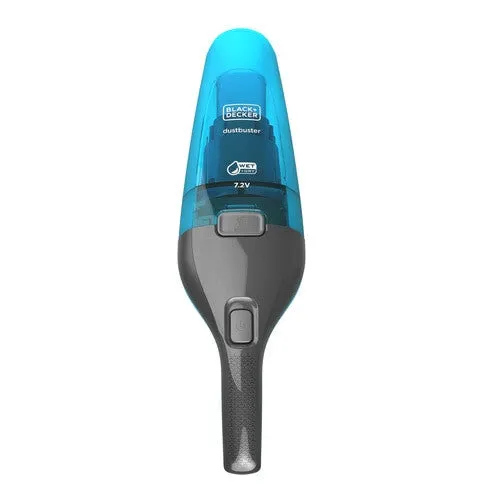 Black & Decker WDC215WA-GB handheld vacuum Blue, Titanium Bagless