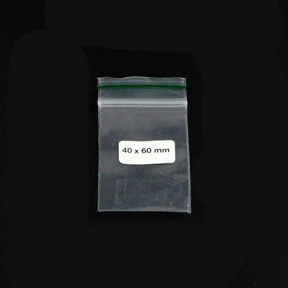 Bolsa Ziplock 40x60mm 0,09mm 1000 pzs