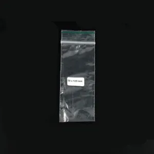 Bolsa Ziplock 50x120mm 0,06mm 1000 pzs