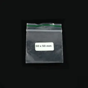 Bolsa Ziplock 50x50mm 0,06mm 1000 pzs
