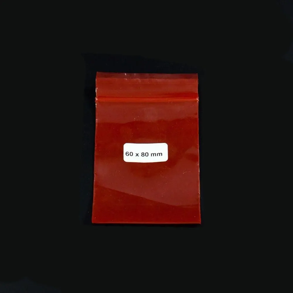 Bolsa Ziplock 60x80mm 0,06mm Film 1000 pzs