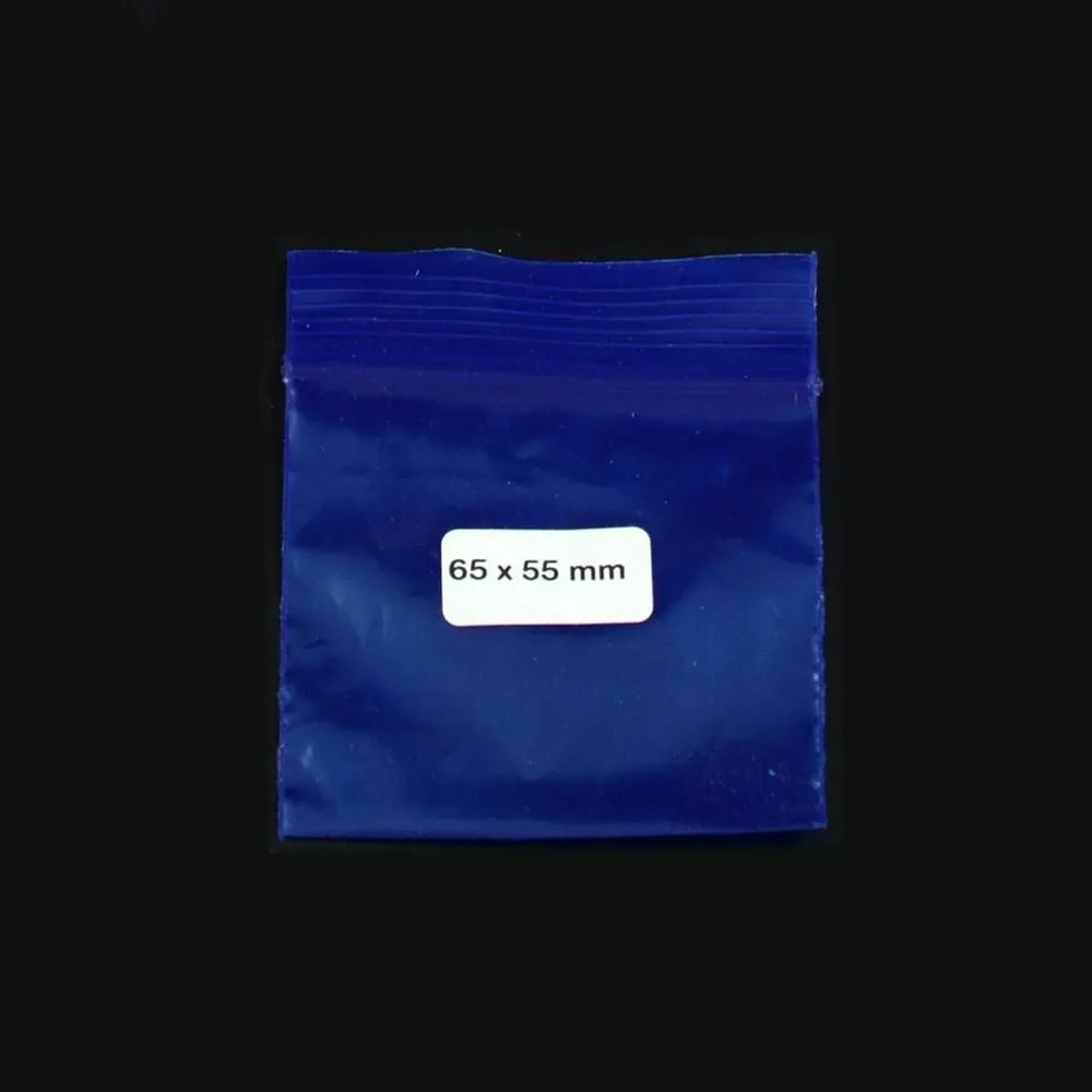 Bolsa Ziplock 65x55mm Film 0,06mm 1000 pzs
