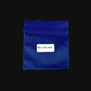 Bolsa Ziplock 65x55mm Film 0,06mm 1000 pzs
