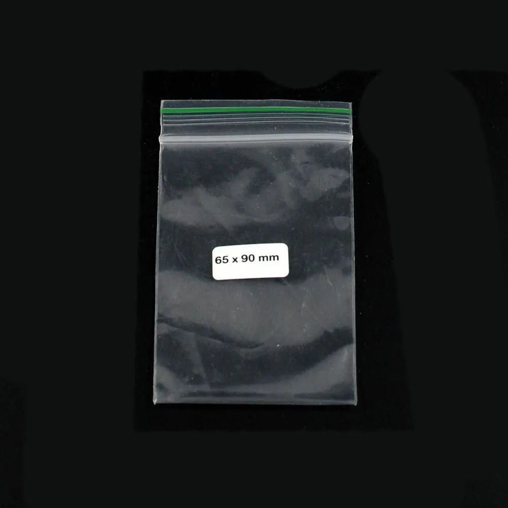 Bolsa Ziplock 65x90mm 0,06 mm 1000 pzs