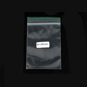 Bolsa Ziplock 65x90mm 0,06 mm 1000 pzs