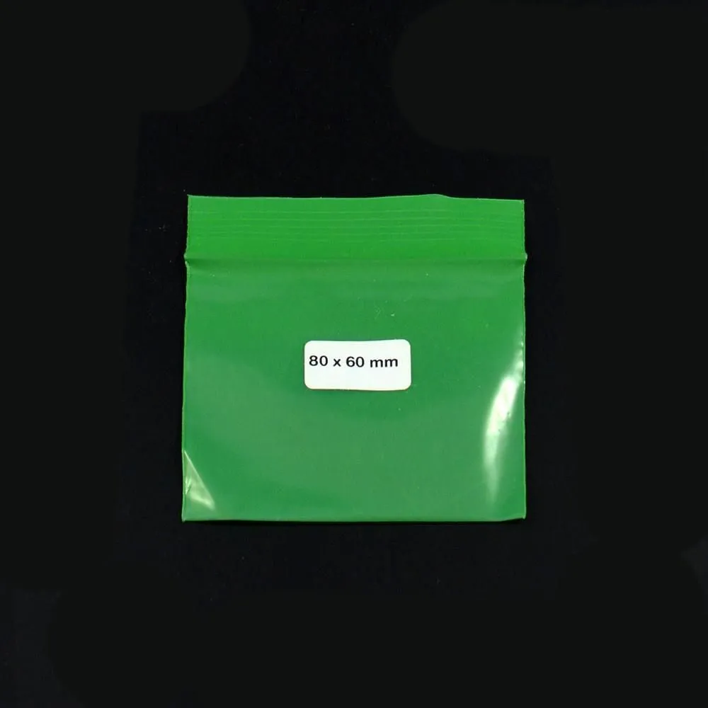 Bolsa Ziplock 80x60mm Film 0,06mm 1000 pzs