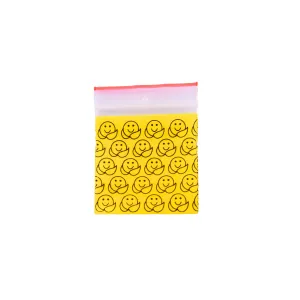 Bolsa Ziplock Smiley 35x35mm 0,06 mm 1000 pzs