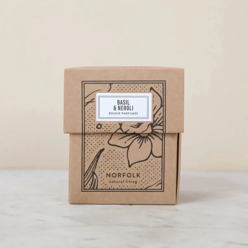 Botanical Candle - Basil & Neroli