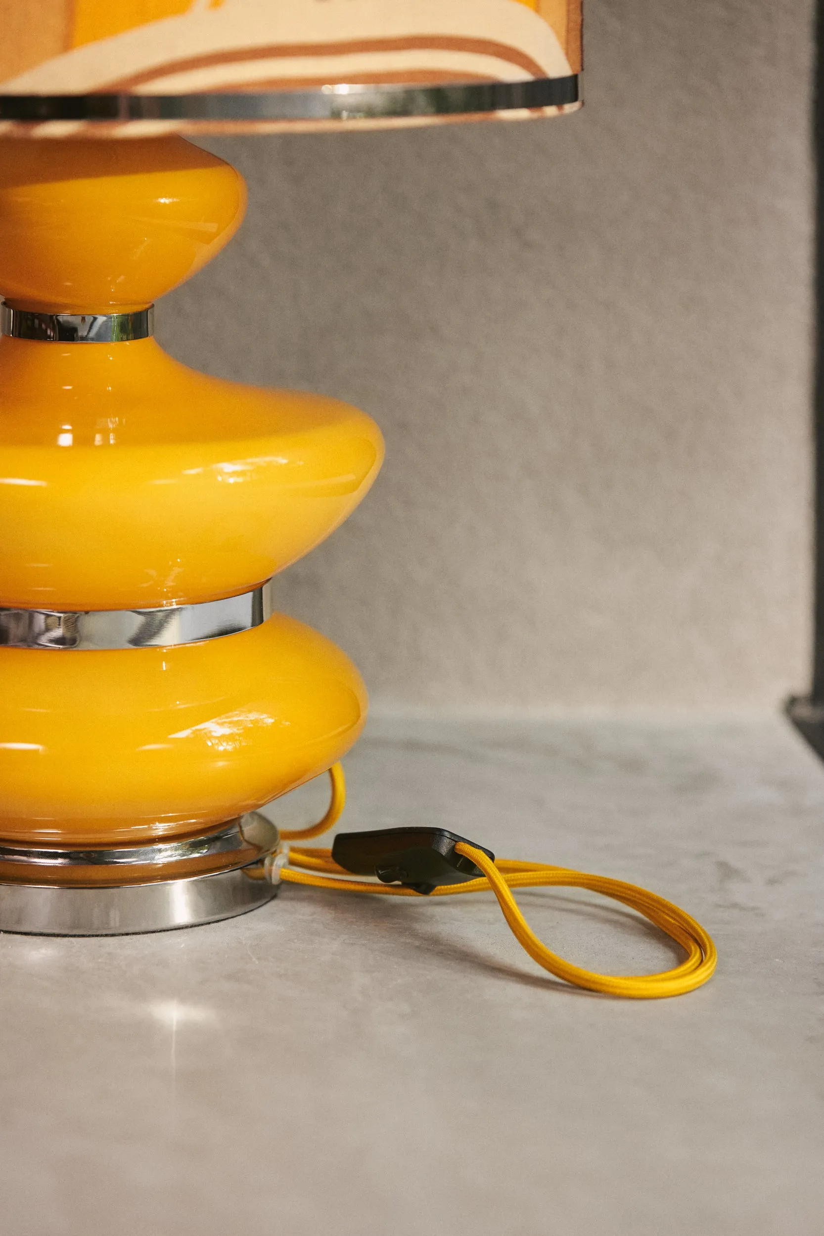 Bubble Lamp Base Honey