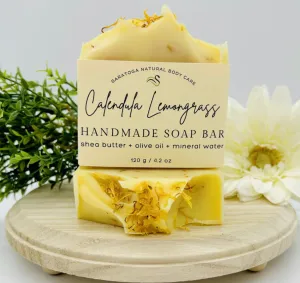 Calendula and Lemongrass - Saratoga Natural Body Care- 4 oz bar