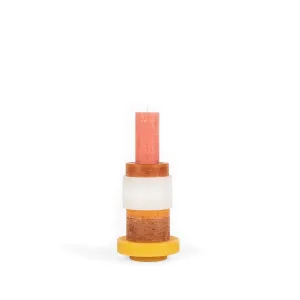 Candl Stack 03 - Yellow & Brown