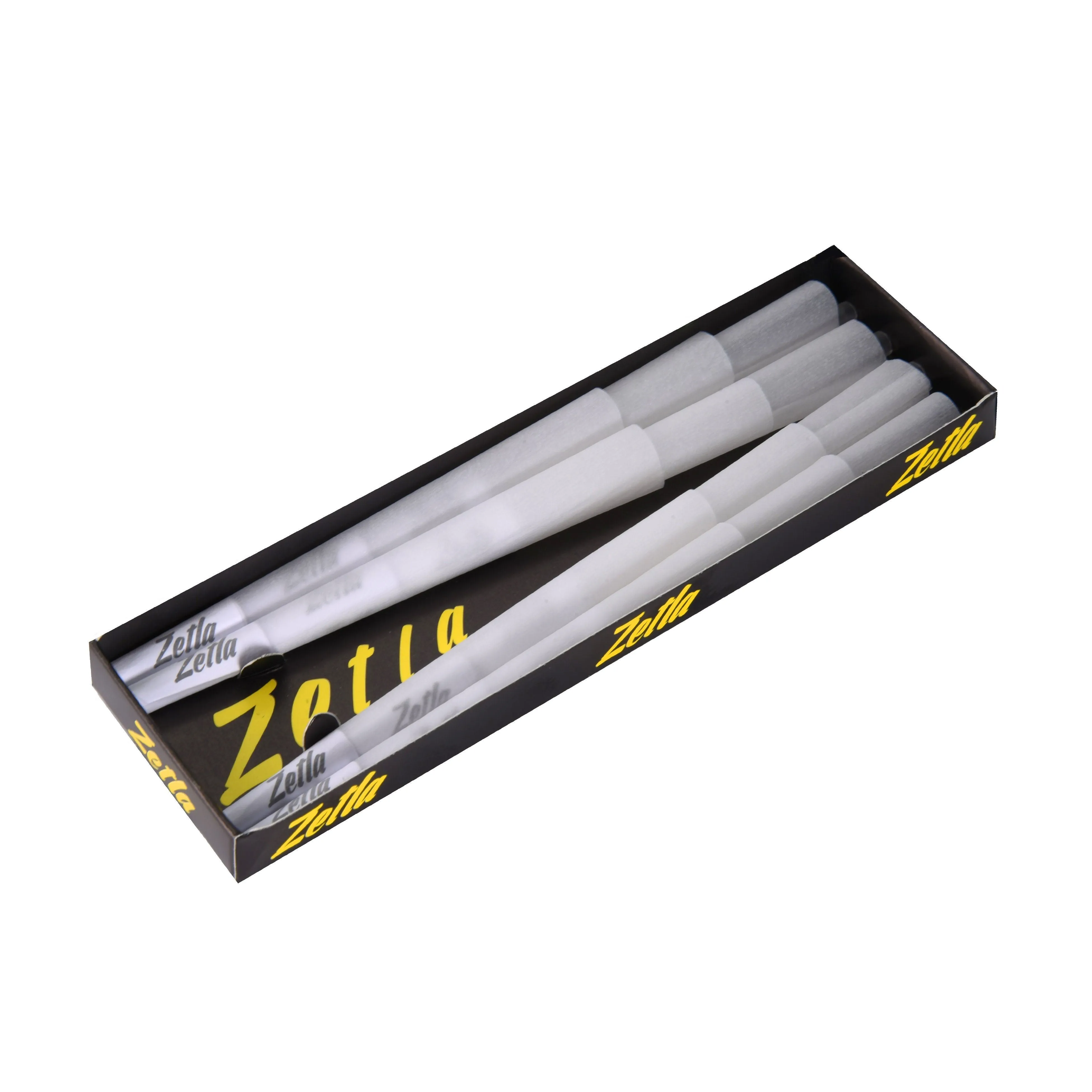 Conos Pre Enrollados Zetla 12/14 King Size De Luxe (12 Pcs / 14 boxes)