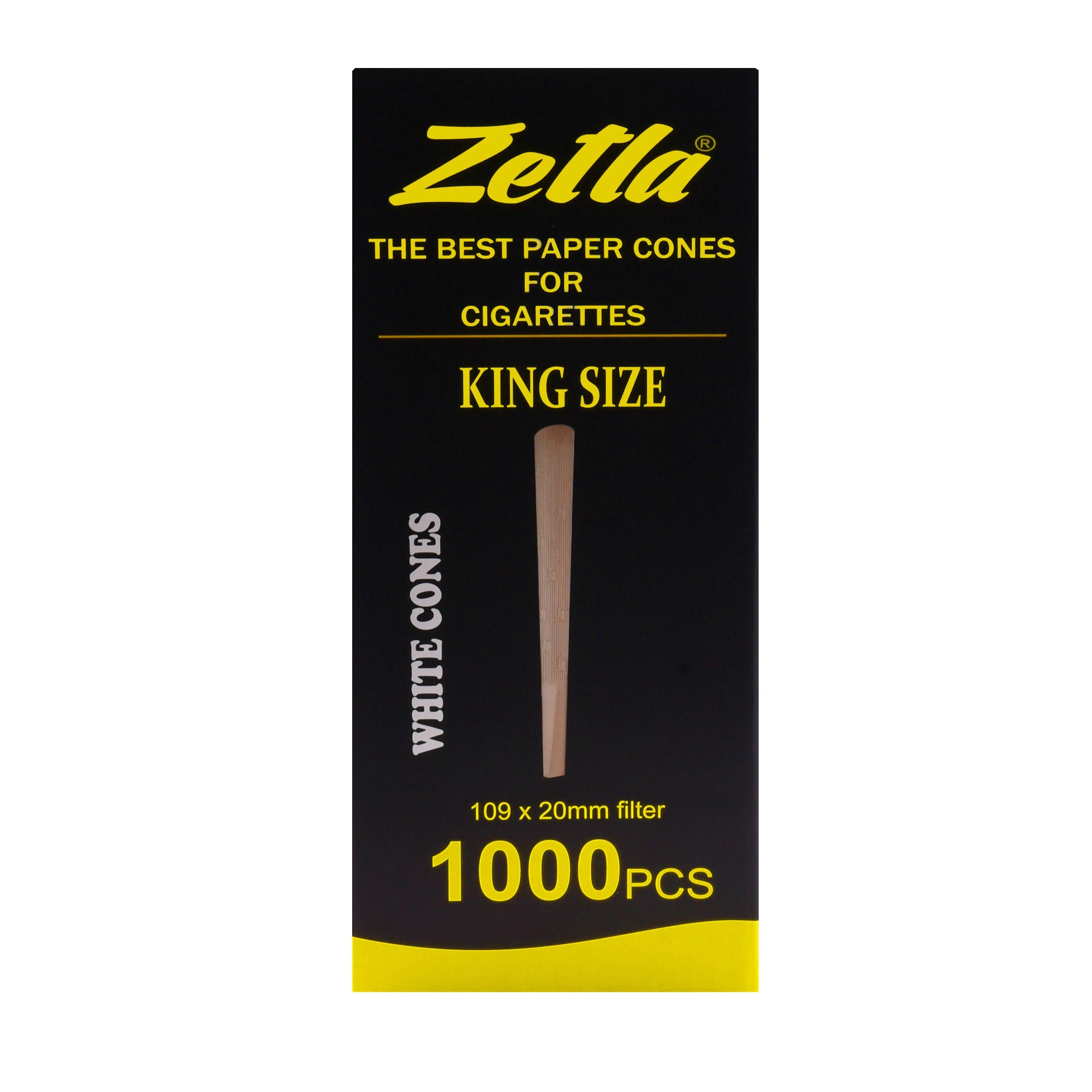 Conos Pre Enrollados Zetla King Size (1000 Pcs)