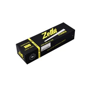 Conos Pre Enrollados Zetla King Size De Luxe 100 (100 Pcs)