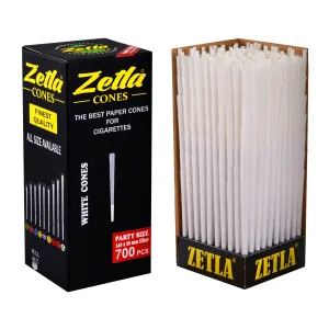 Conos Pre Enrollados Zetla King Size Party (700 Pcs)