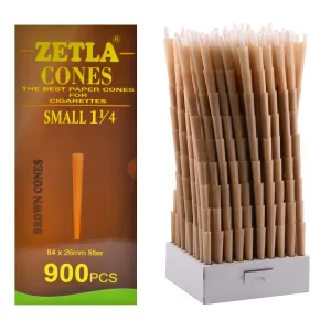 Conos Pre Enrollados Zetla Small 1/4 (900 Pcs)