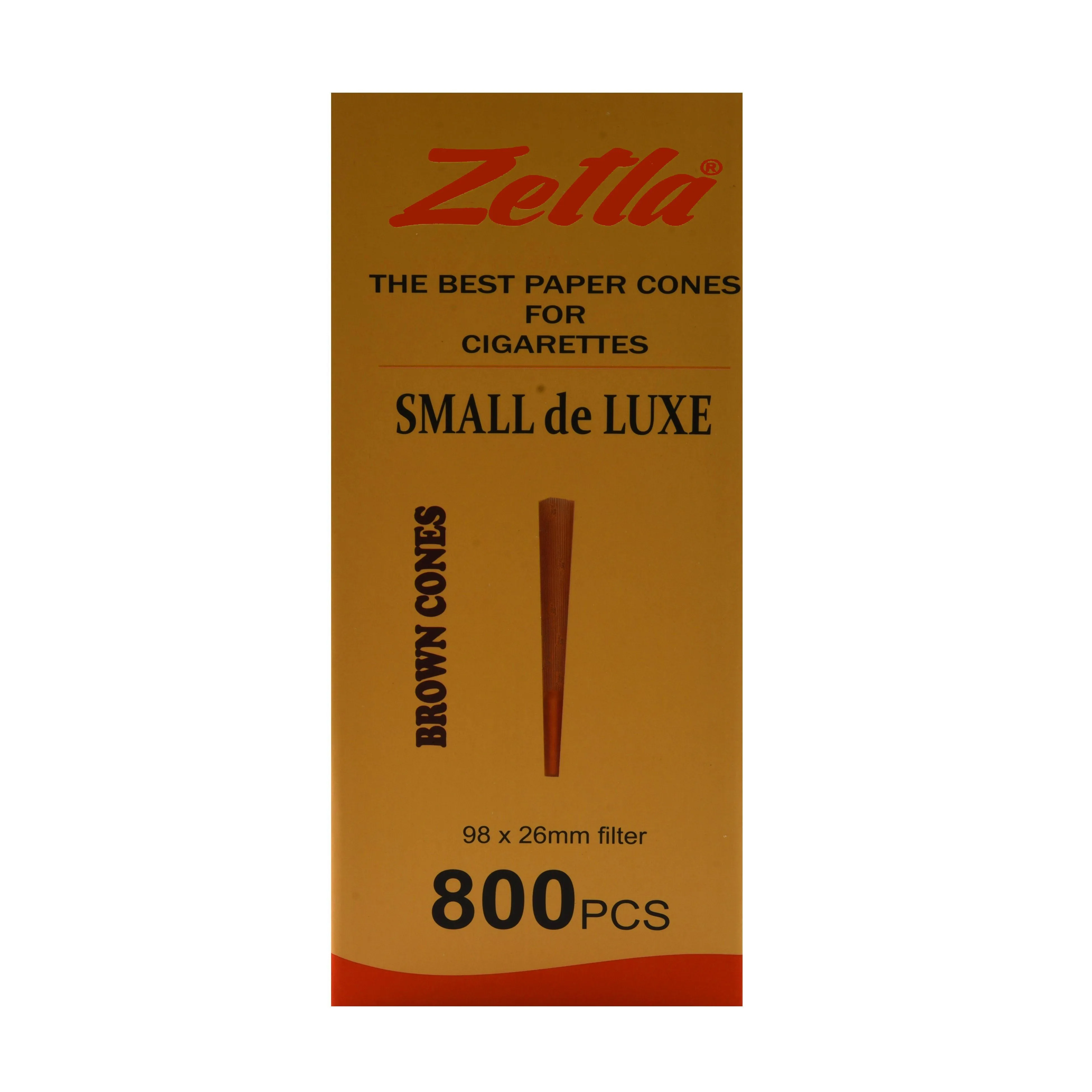 Conos Pre Enrollados Zetla Small De Luxe (800 Pcs)