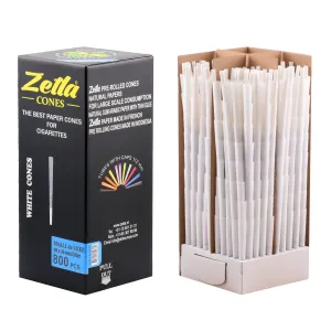 Conos Pre Enrollados Zetla Small De Luxe (800 Pcs)
