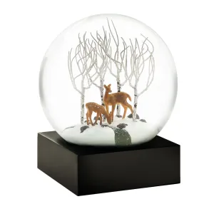 Cool Snow Globes Deer In Wood