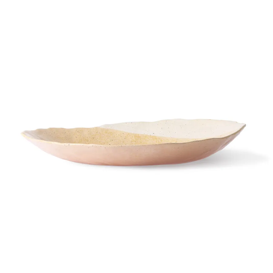 Decorative Ceramic Plate Organic