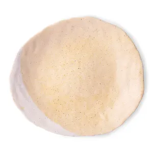 Decorative Ceramic Plate Organic